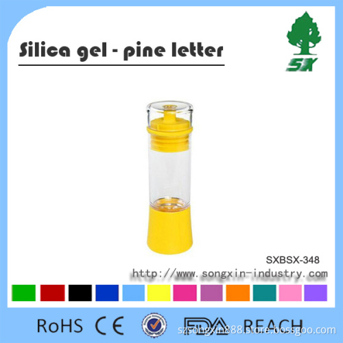 Silicone BBQ Oil Brush With Plastic Oil Bottle Brush Bottle